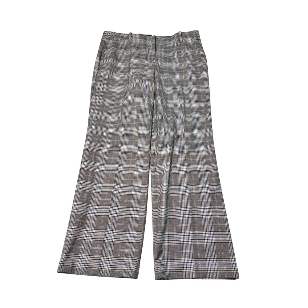 NWT Talbots Southampton Pant Womens Size 16 38X30 Plaid Straight Leg Trousers